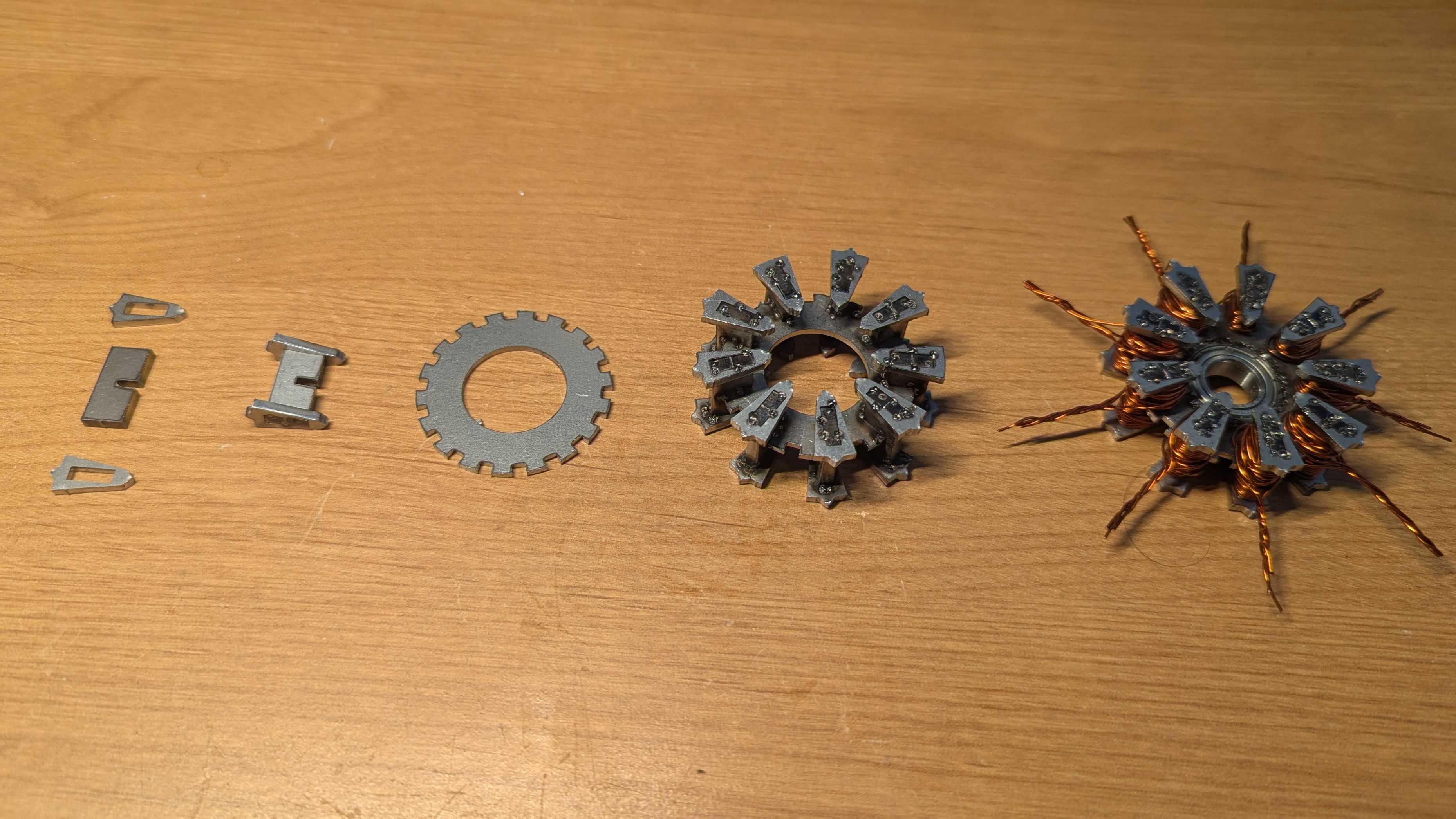 Custom Axial Flux Servo